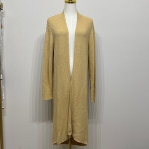Carlisle Size L Beige Knit cardigan